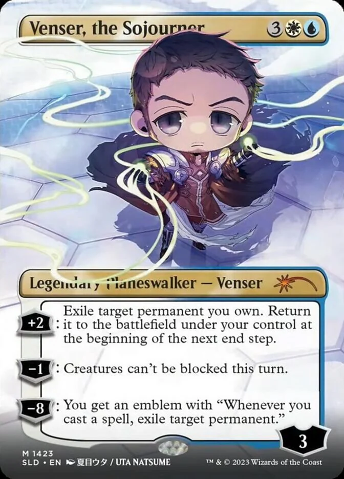 Venser, the Sojourner - Borderless - Full Art
