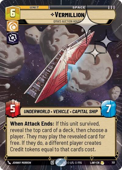 Vermillion - Qi'Ra's Auction House (Hyperspace) - Foil