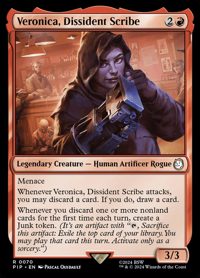 Veronica, Dissident Scribe - Legendary