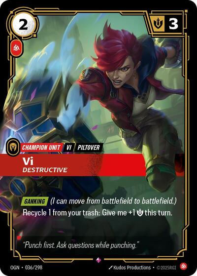 Vi - Destructive - Foil