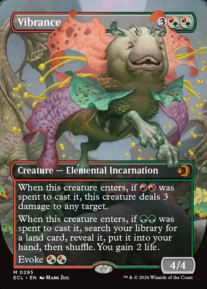 Vibrance - Borderless - Full Art - Inverted