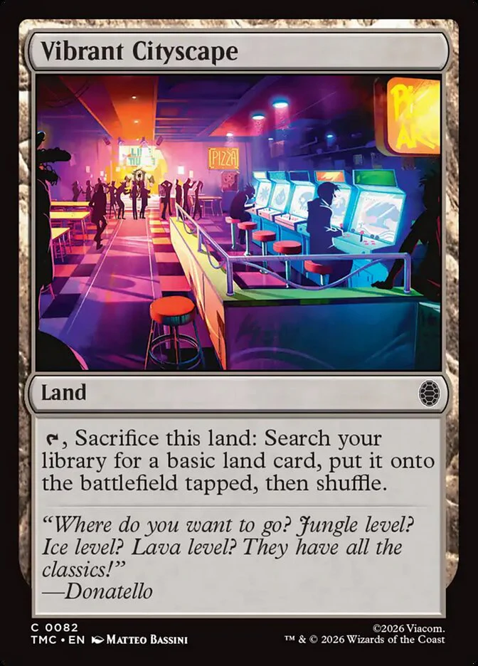 Vibrant Cityscape (Foil)