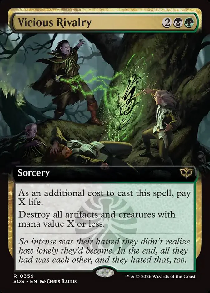 Vicious Rivalry - Extended Art (Foil)