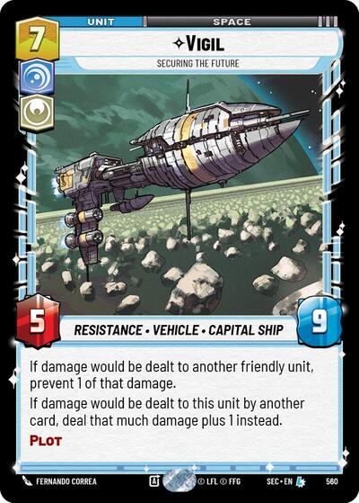 Vigil - Securing the Future - Foil