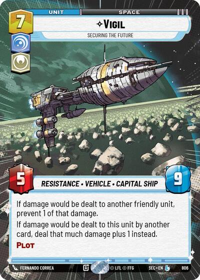 Vigil - Securing the Future (Hyperspace) - Foil