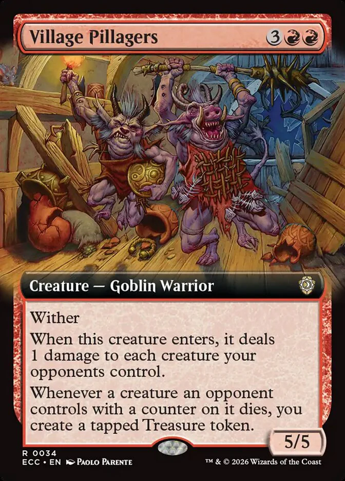 Village Pillagers - Extended Art