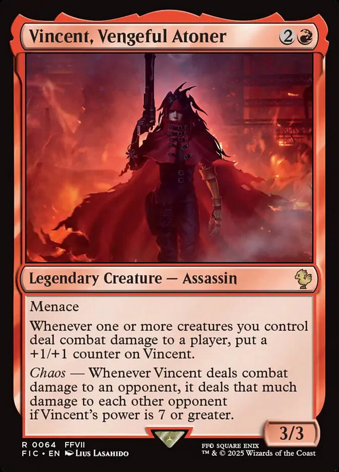 Vincent, Vengeful Atoner - Legendary