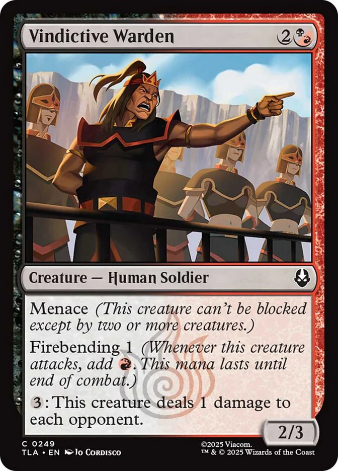 Vindictive Warden (Foil)