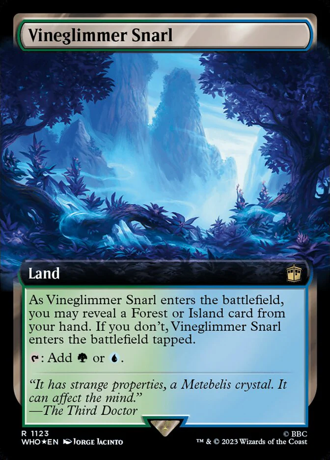 Vineglimmer Snarl - Extended Art - Surge Foil (Foil)