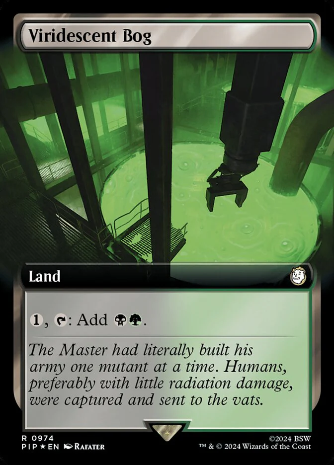 Viridescent Bog - Extended Art - Surge Foil (Foil)