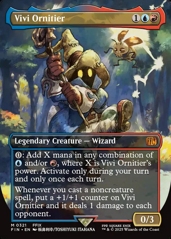 Vivi Ornitier - Borderless - Full Art - Inverted - Legendary (Foil)