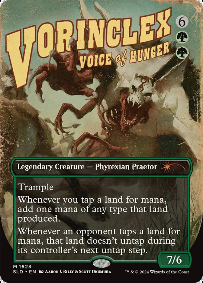 Vorinclex, Voice of Hunger - Borderless - Full Art - Legendary