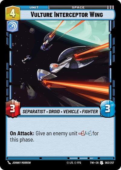 Vulture Interceptor Wing  - Foil