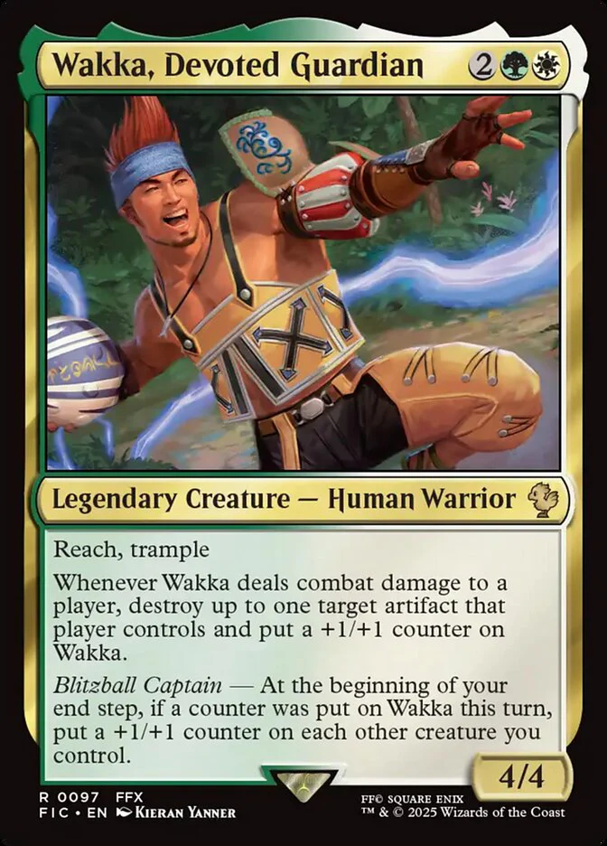 Wakka, Devoted Guardian - Legendary
