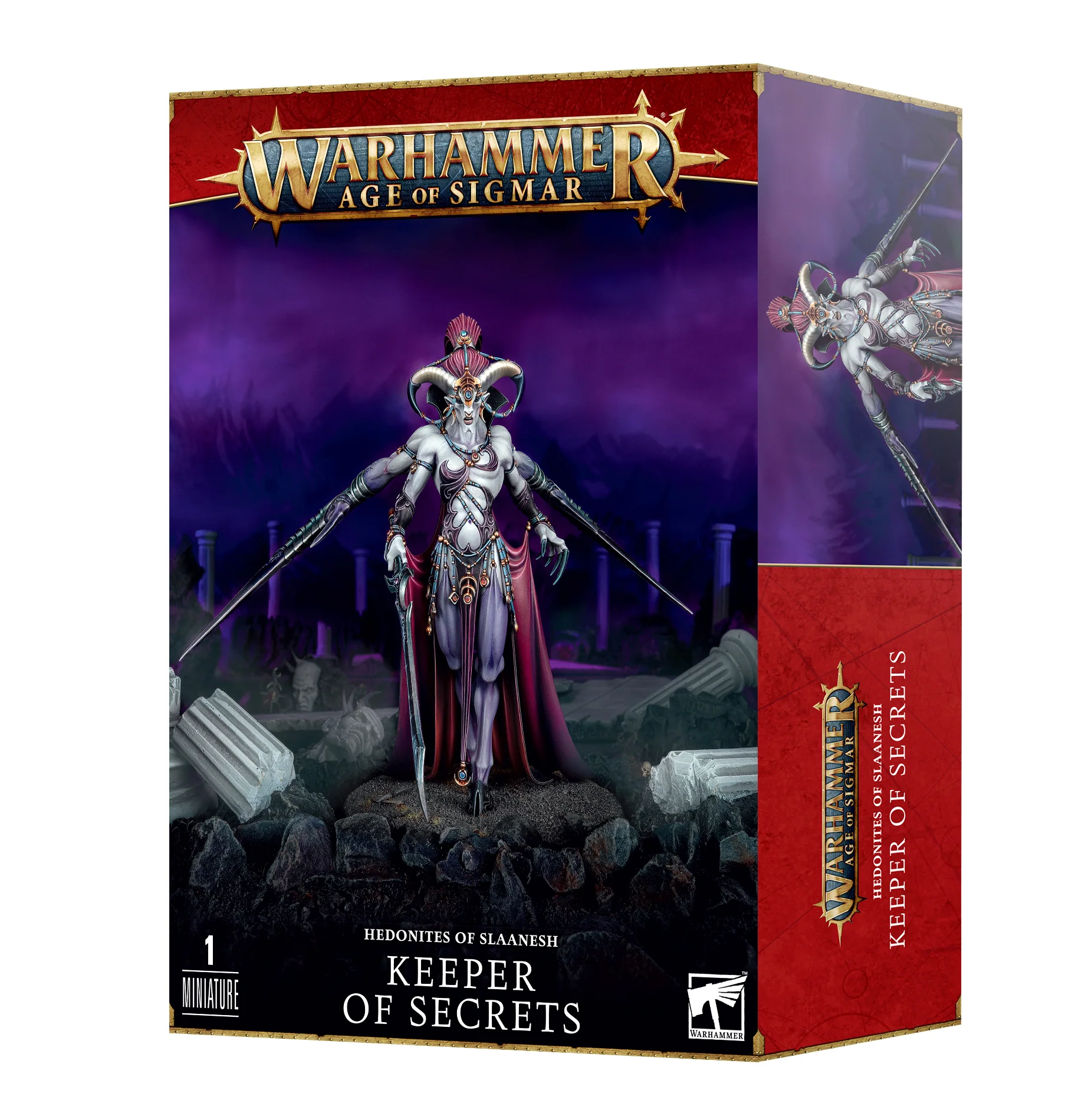 Warhammer Age of Sigmar : Hedonites of Slaanesh - Keeper of Secrets