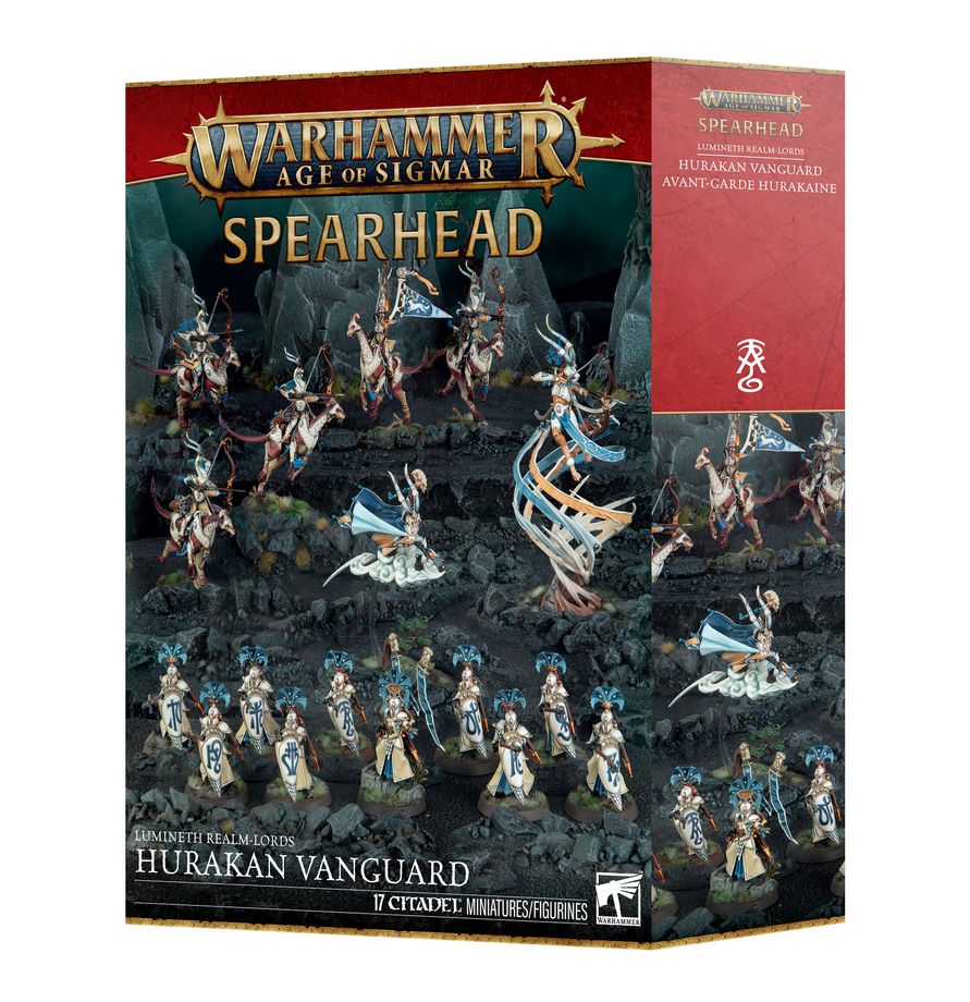 Warhammer Age of Sigmar Spearhead Lumineth Realm-Lords: Hurakan Vanguard