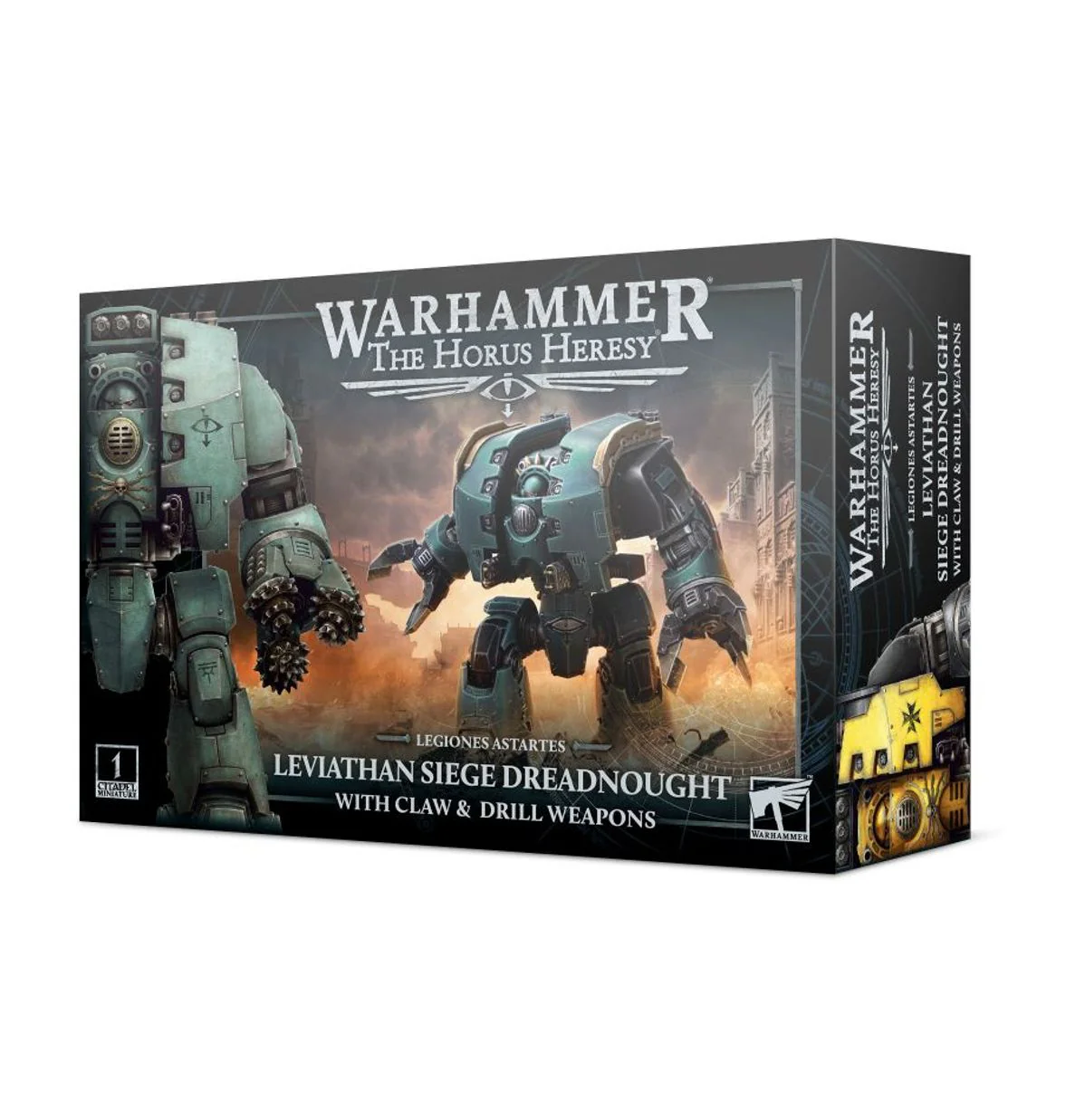 Warhammer The Horus Heresy Leviathan Siege Dreadnought with Claw & Drill Weapons
