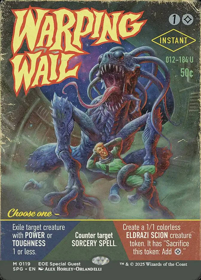 Warping Wail - Borderless - Full Art
