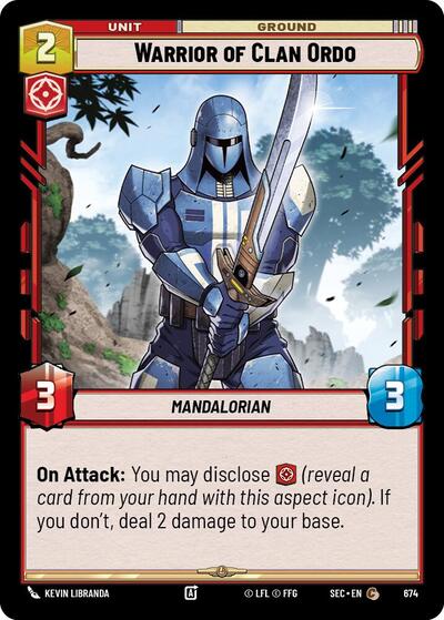 Warrior of Clan Ordo - Foil