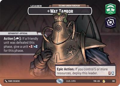 Wat Tambor - Techno Union Foreman  (Showcase)