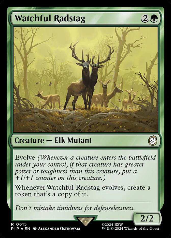 Watchful Radstag - Surge Foil (Foil)