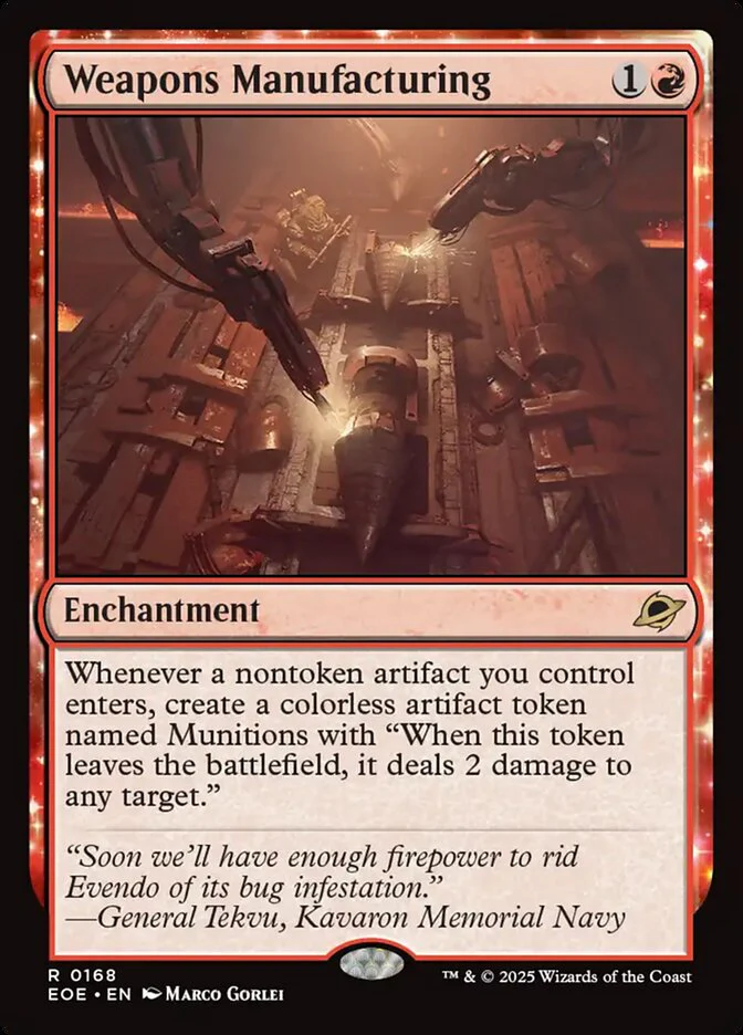 Weapons Manufacturing - Enchantment