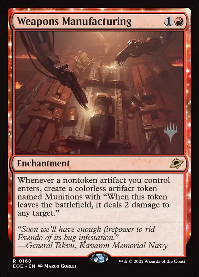 Weapons Manufacturing - Enchantment