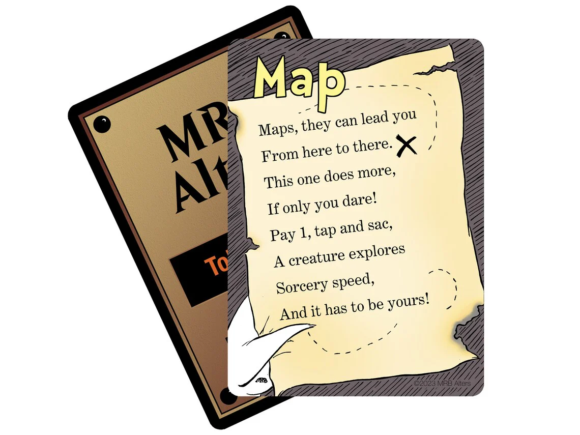 Whimsical Map token