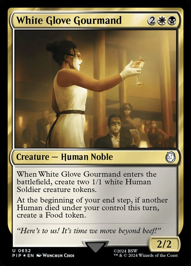 White Glove Gourmand - Surge Foil (Foil)
