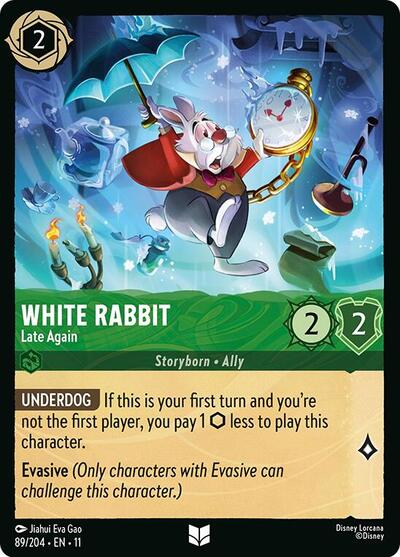 White Rabbit - Late Again - Foil