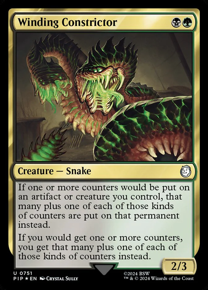 Winding Constrictor - Surge Foil (Foil)