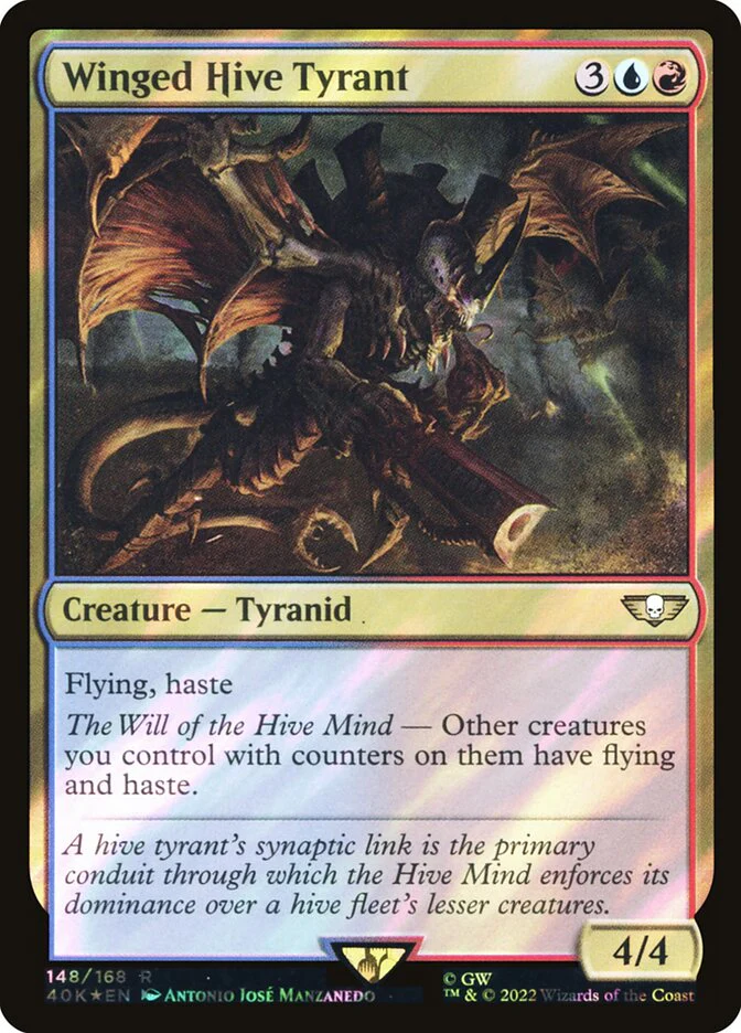 Winged Hive Tyrant - Surge Foil (Foil)