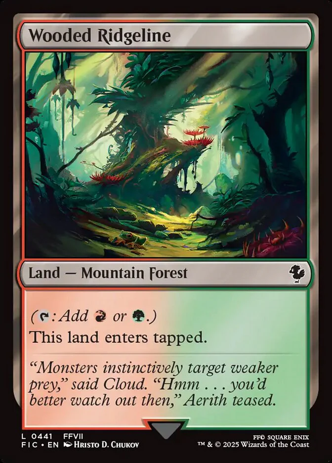 Wooded Ridgeline (Foil)