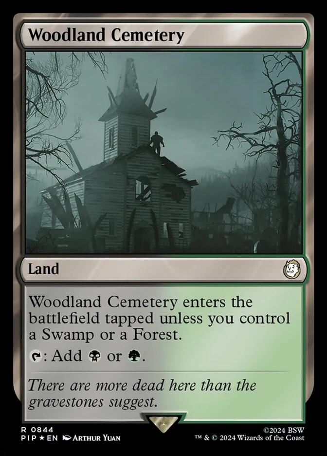 Woodland Cemetery - Surge Foil (Foil)