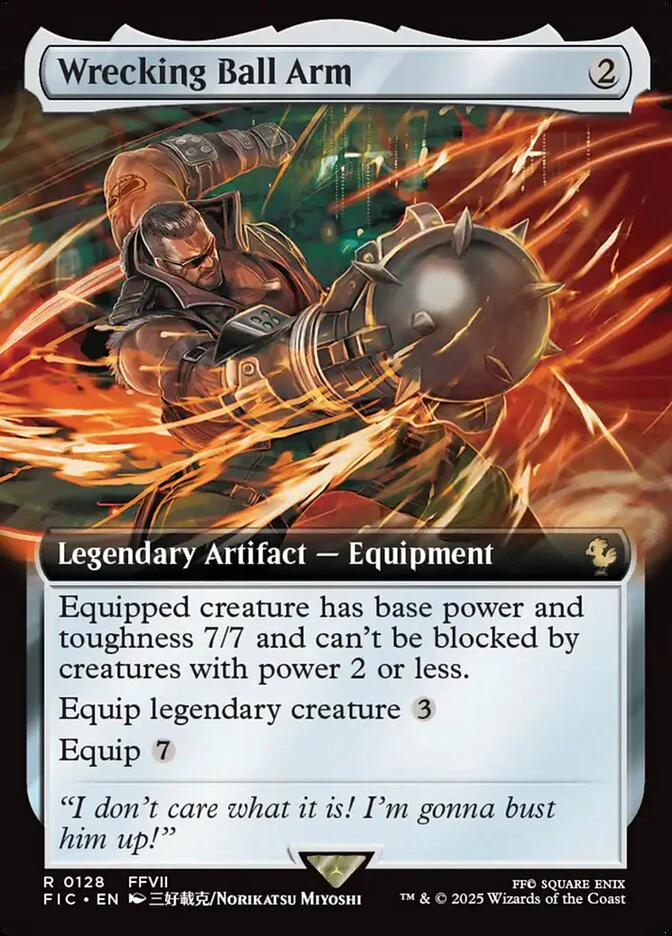 Wrecking Ball Arm - Extended Art - Legendary (Foil)