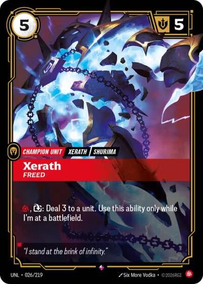 Xerath - Freed - Foil