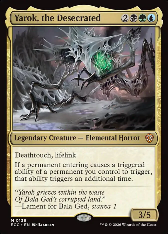 Yarok, the Desecrated - Legendary