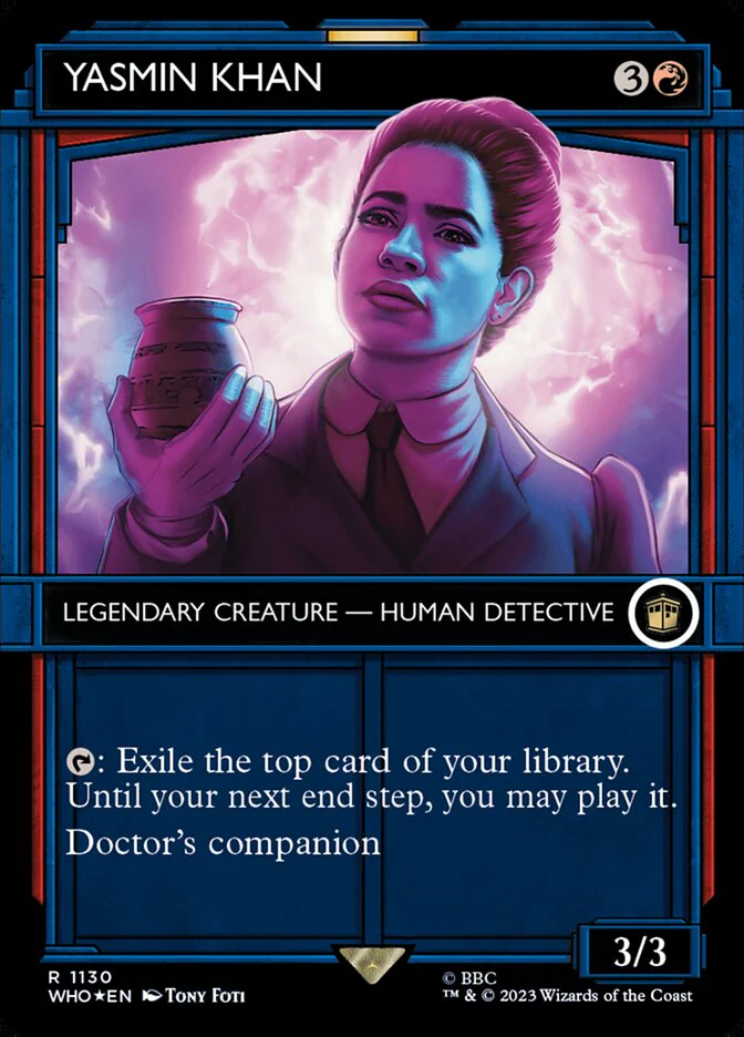 Yasmin Khan - Borderless - Inverted - Legendary - Showcase - Surge Foil (Foil)