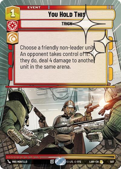 You Hold This (Hyperspace) - Foil