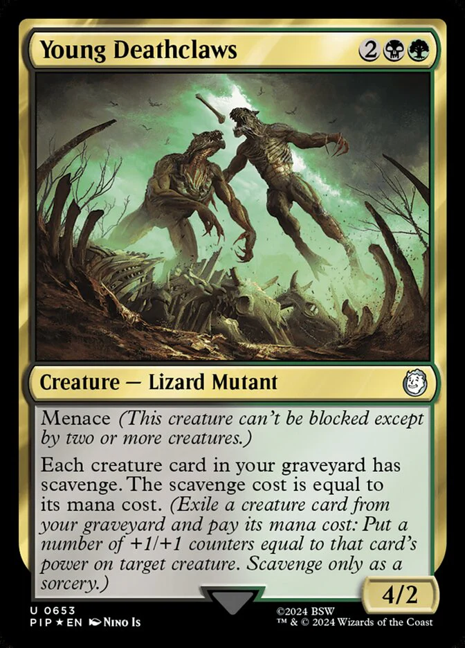 Young Deathclaws - Surge Foil (Foil)