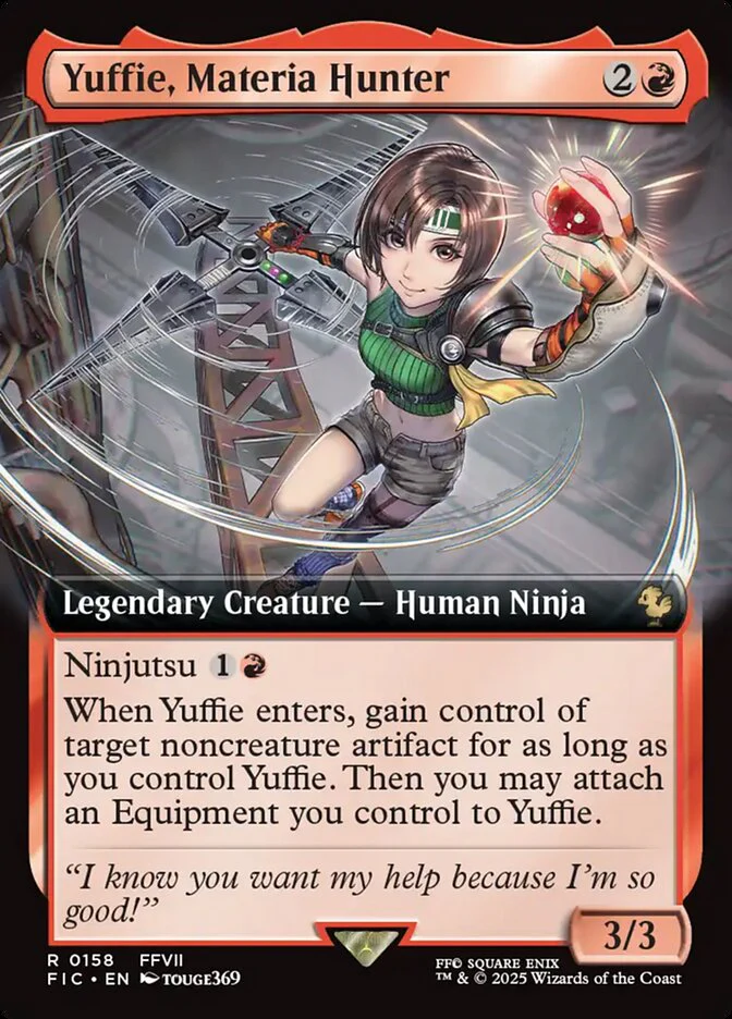 Yuffie, Materia Hunter - Extended Art - Legendary