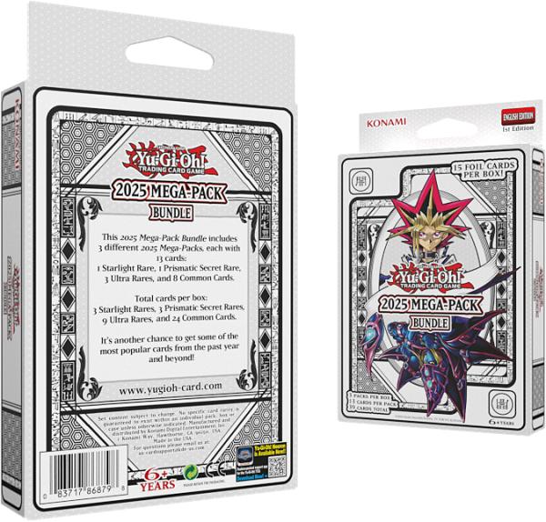 YUGIOH 2025 MEGA PACK BUNDLE DISPLAY (12 PACKS) - Image 2