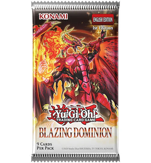 YuGiOh - Blazing Dominion - Booster Pack