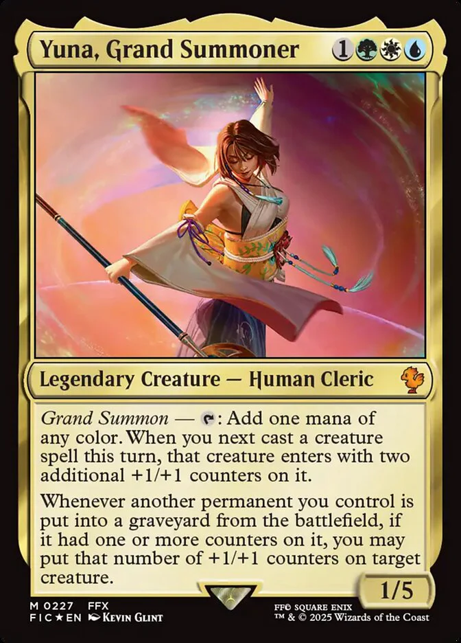 Yuna, Grand Summoner - Legendary (Foil)