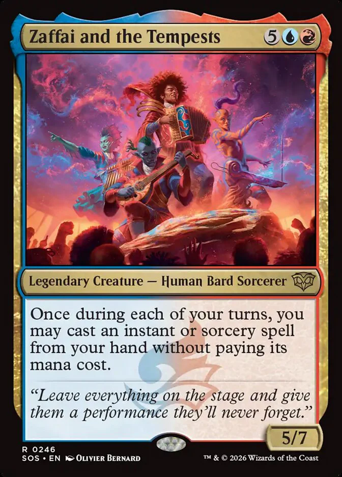 Zaffai and the Tempests - Legendary (Foil)