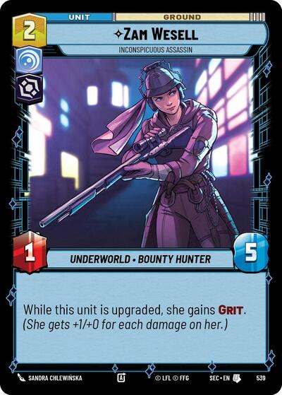 Zam Wesell - Inconspicuous Assassin - Foil