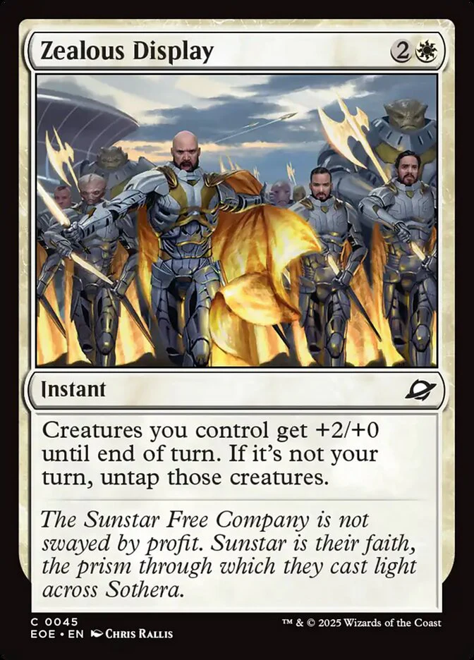 Zealous Display (Foil)