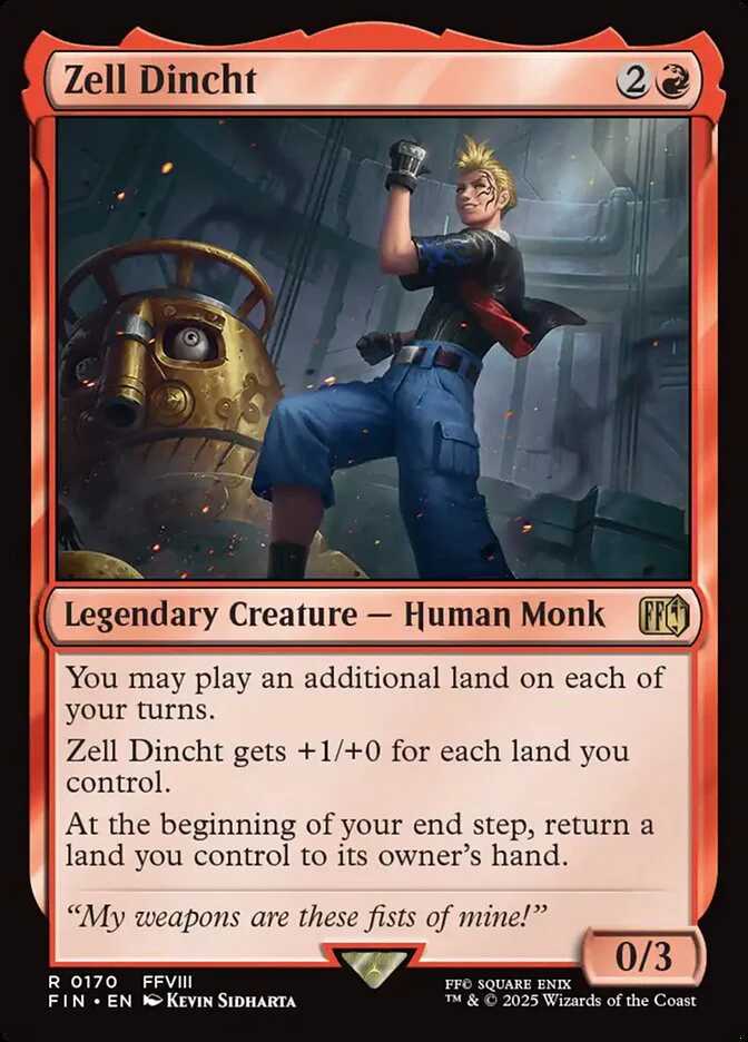 Zell Dincht - Legendary (Foil)