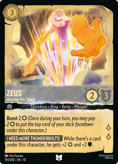 Zeus - Missing His Spark - Foil