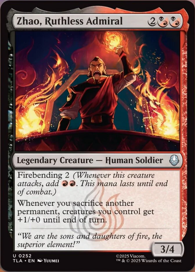 Zhao, Ruthless Admiral - Legendary